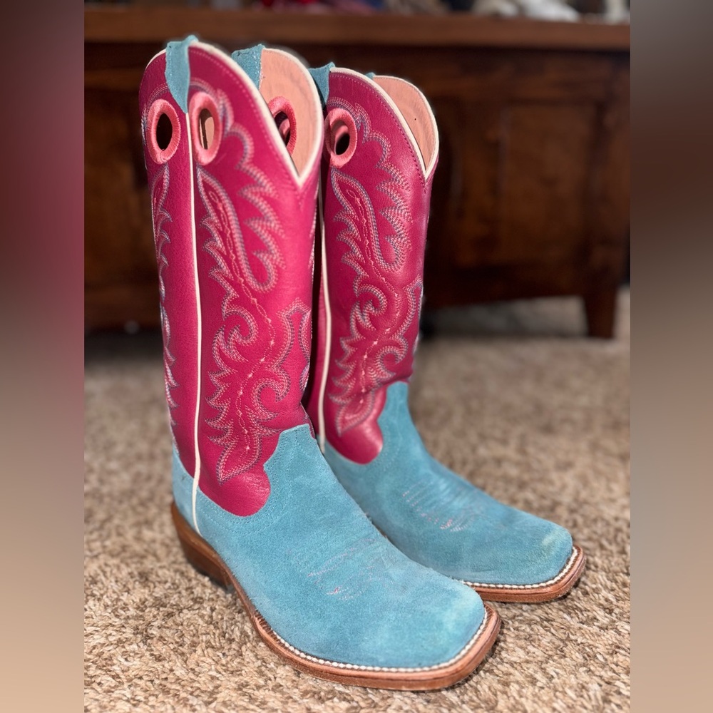 Women’s Ariat Futurity Boon Boots, Sky Blue
